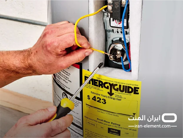 تعویض المنت آبگرمکن برقی